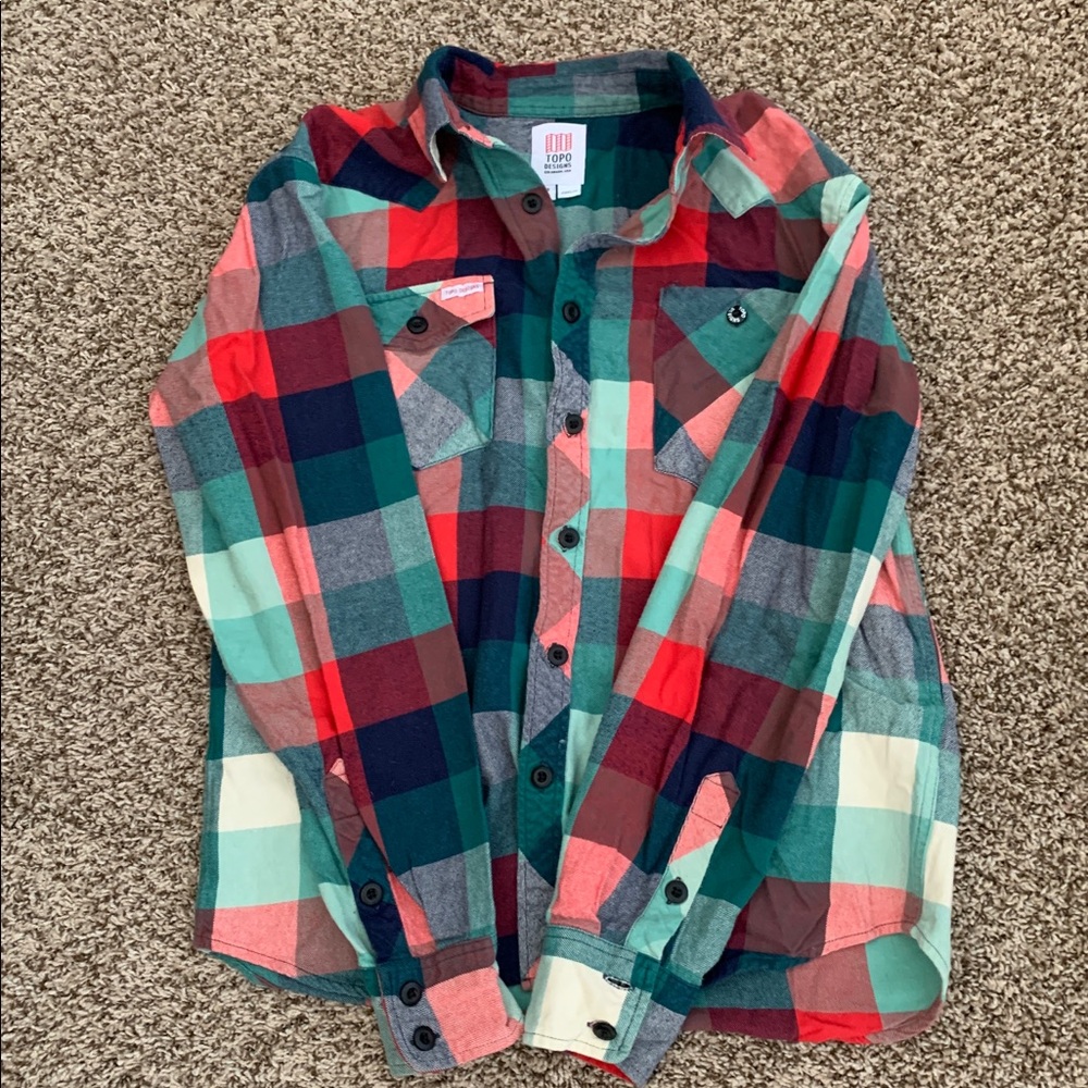 TOPO Design Men’s Flannel Shirt